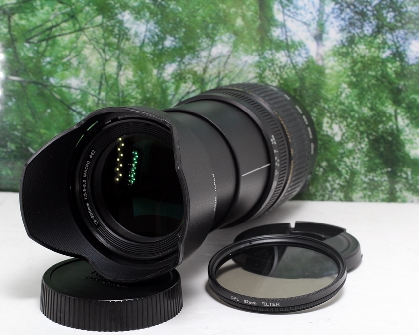 ☆軽くて近くも遠くも撮れる超便利な1本♪TAMRON 28-300mm XR LD canon