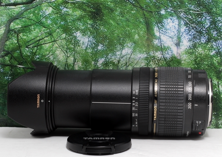 ☆軽くて近くも遠くも撮れる超便利な1本♪TAMRON 28-300mm XR LD canon