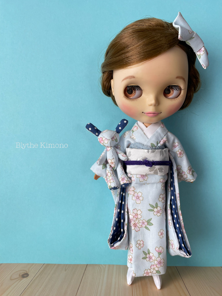 ブライス blythe ハンドメイド 豪華お着物セット5*