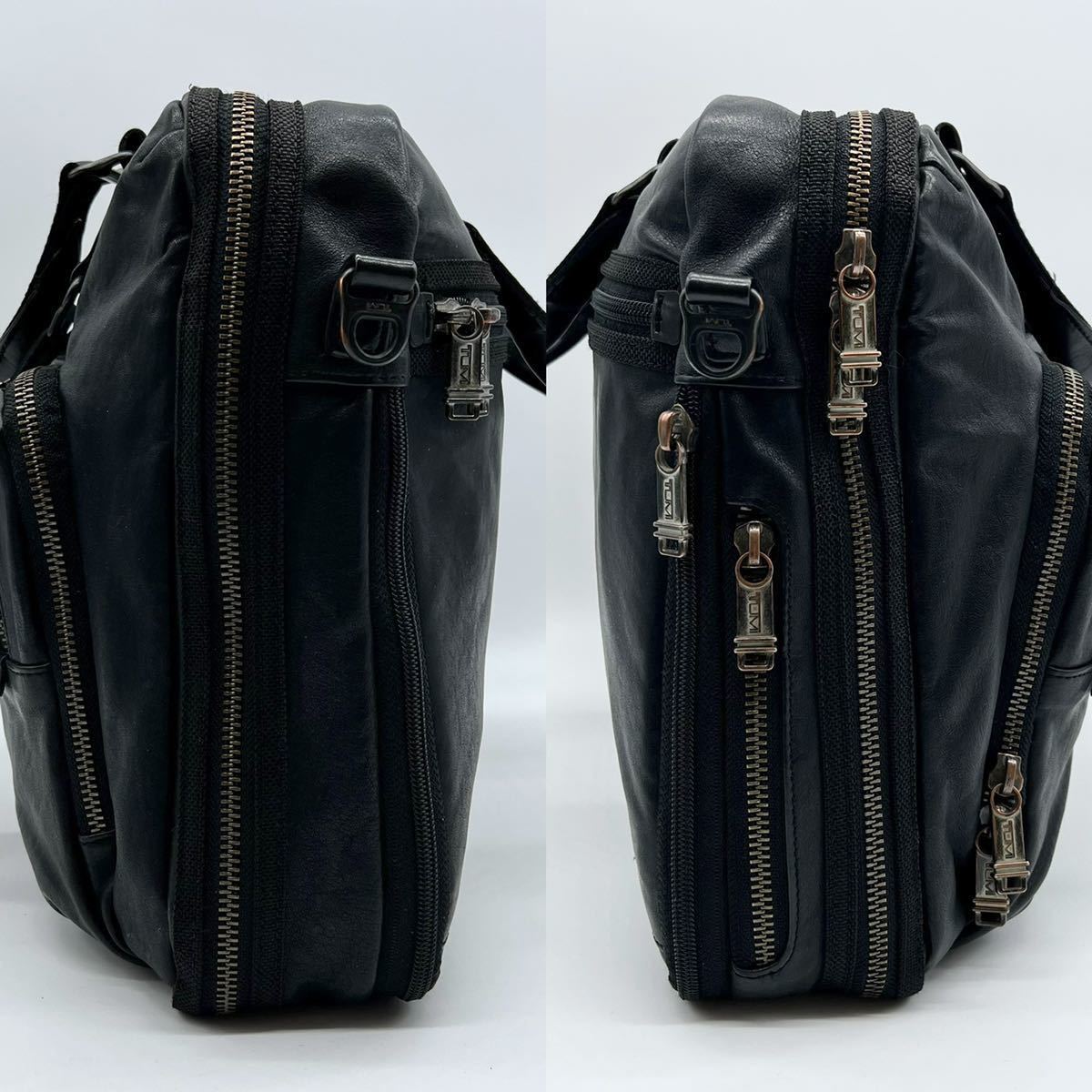 1円《美品》TUMI トゥミ 92631DH2 ALPHA BRAVO ユマ スリム ブリーフ 