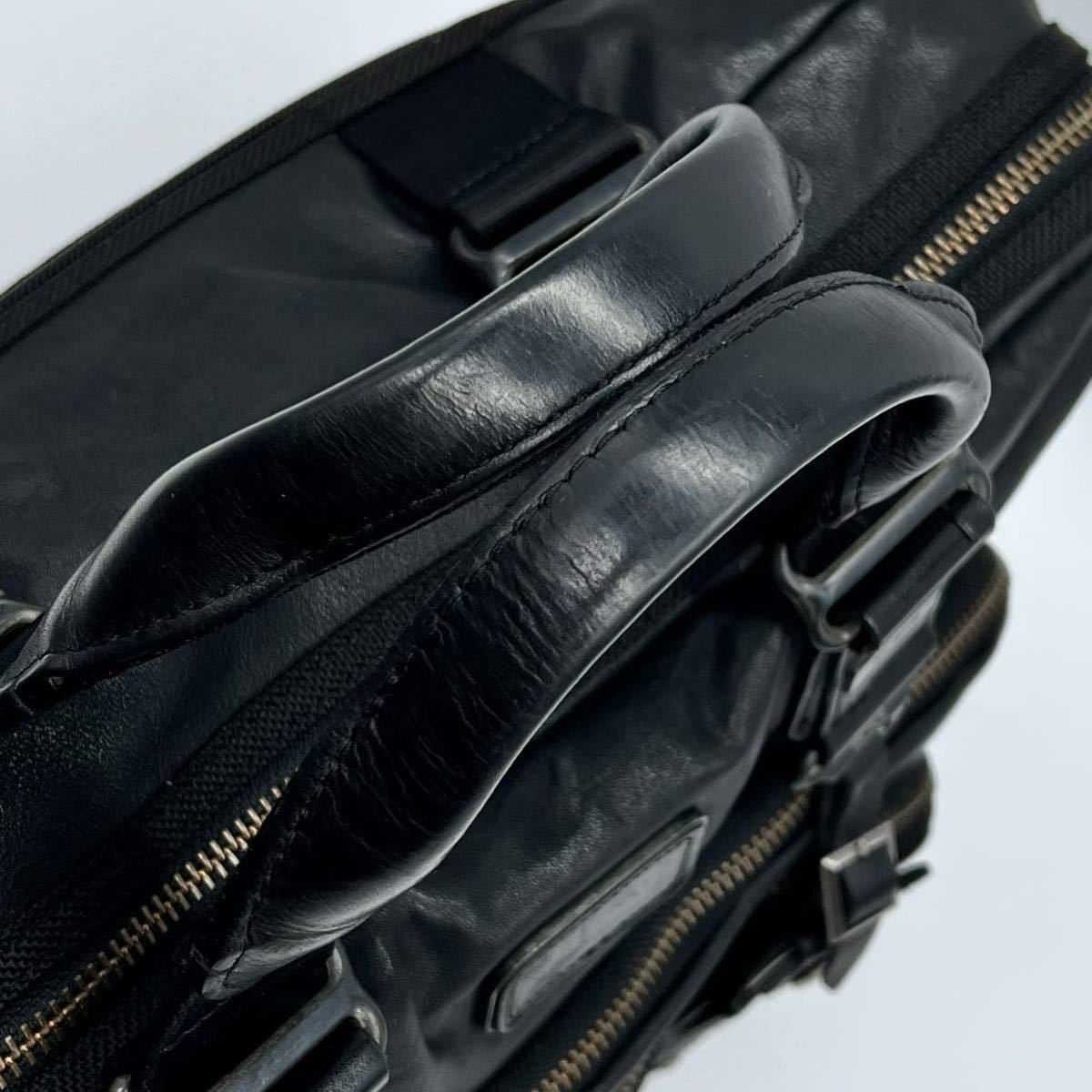 1円《美品》TUMI トゥミ 92631DH2 ALPHA BRAVO ユマ スリム ブリーフ 