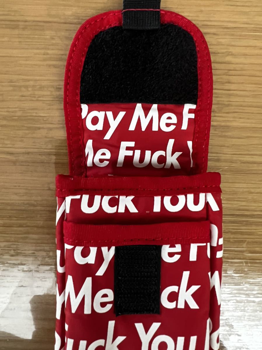 レア物】Supreme × Porter Fuck You Pay Me iPad case シュプリーム
