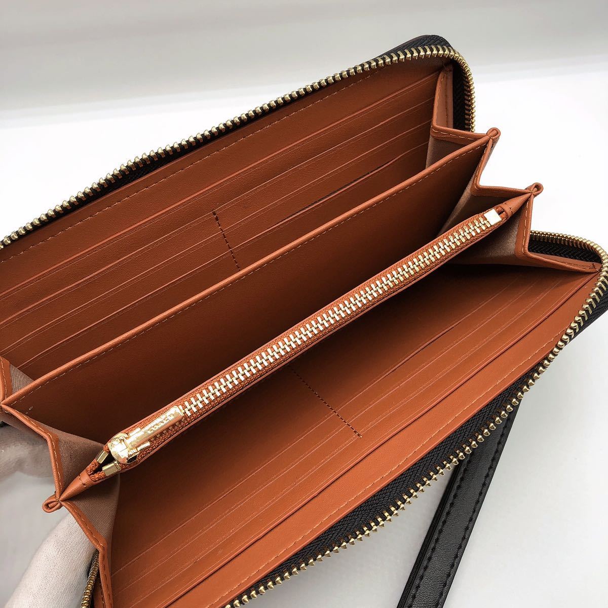 新品・未使用】COACH コーチ 長財布 C5615 シグネクチャー バスキア