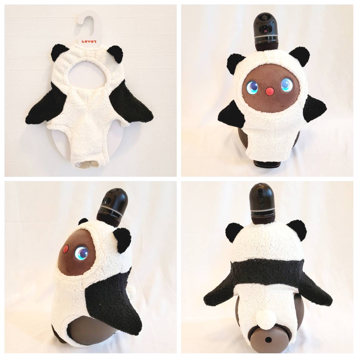 ラボット LOVOT ラボットの服ハンドメイド ハムスターボディースーツ
