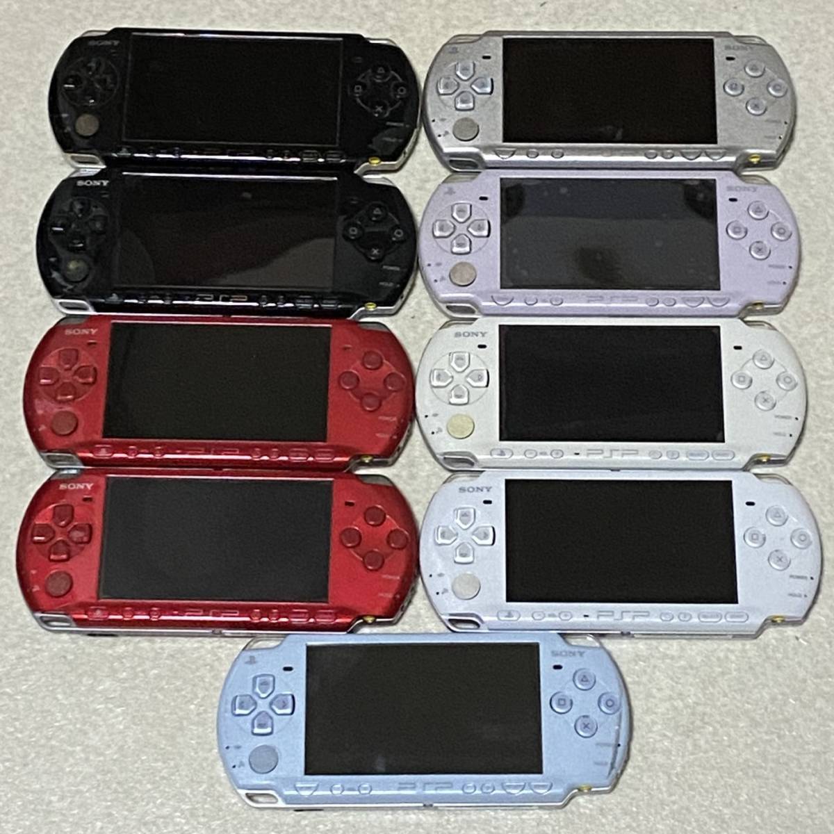 SONY ソニー PSP 本体 PSP-2000/3000 3点 おまとめ【CKAZ3054】