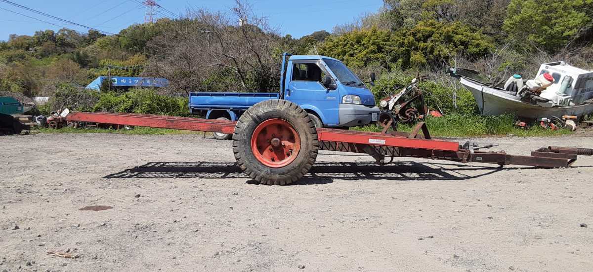 コンバイントレーラー NCB-600 最大積載量2500kg シーソー式 現状渡し 