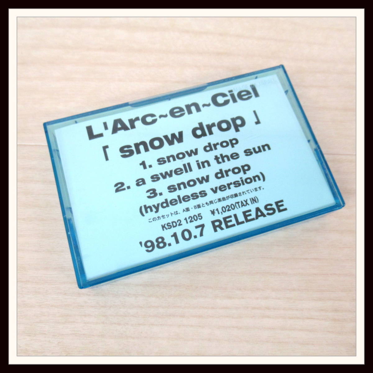 非売品】L'Arc～en～Ciel カセットテープ 「snow drop」ラルク プロモ