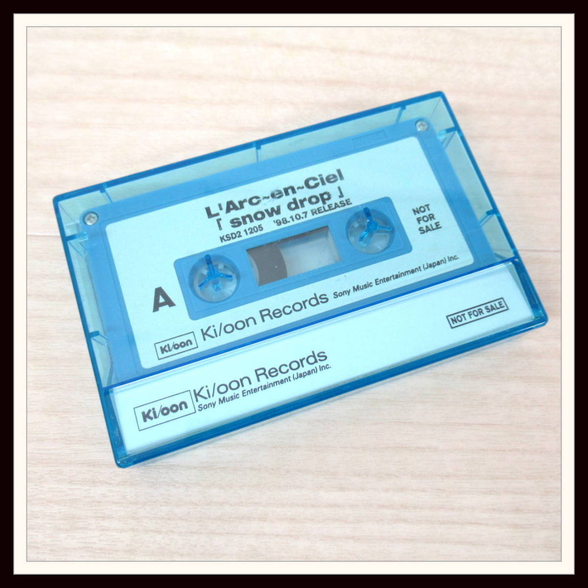 非売品】L'Arc～en～Ciel カセットテープ 「snow drop」ラルク プロモ