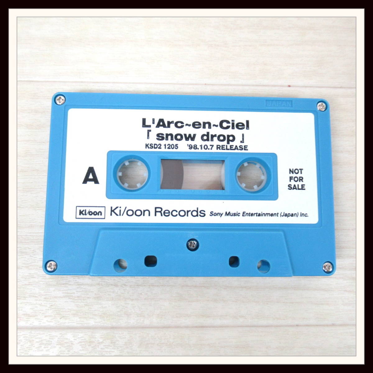 非売品】L'Arc～en～Ciel カセットテープ 「snow drop」ラルク プロモ