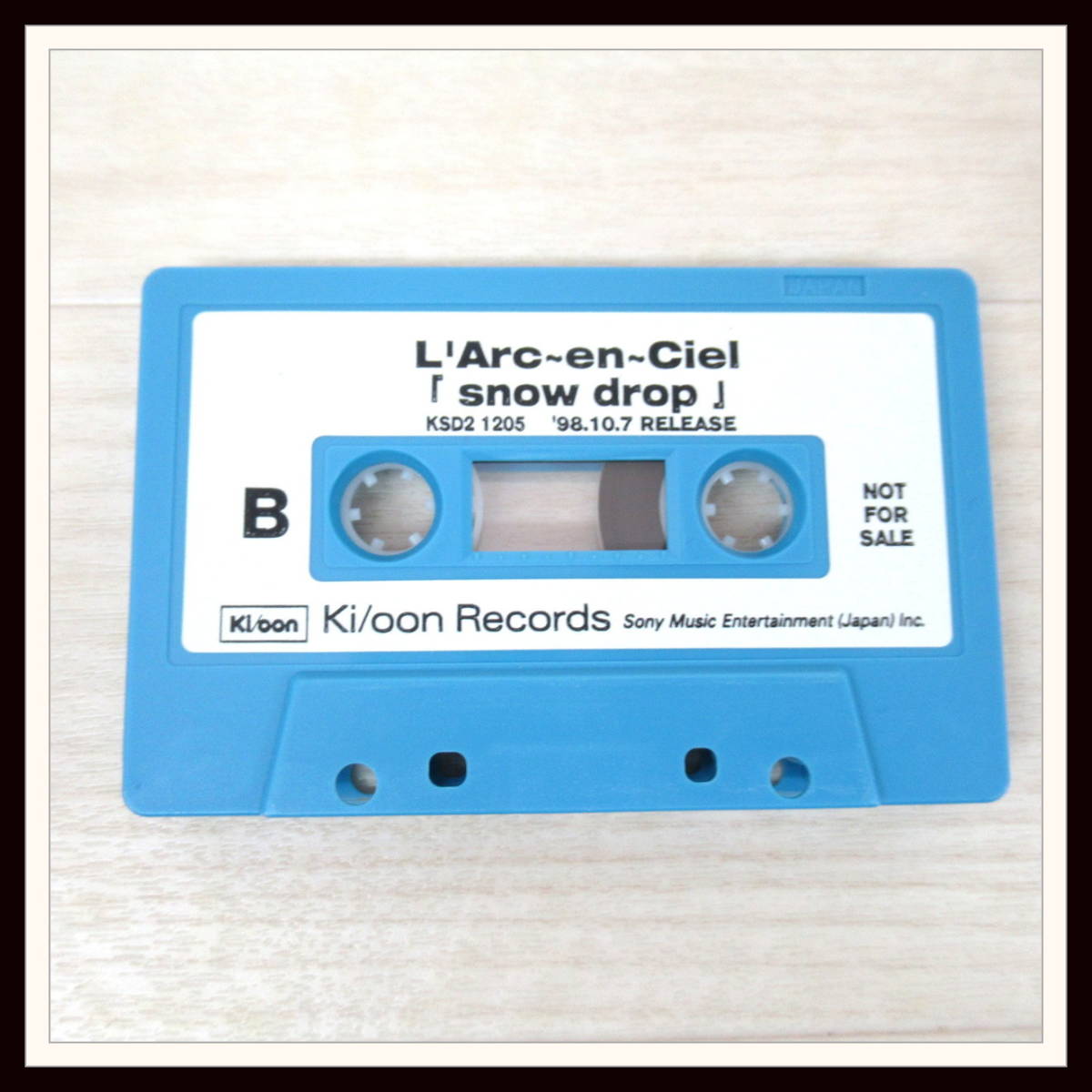非売品】L'Arc～en～Ciel カセットテープ 「snow drop」ラルク プロモ