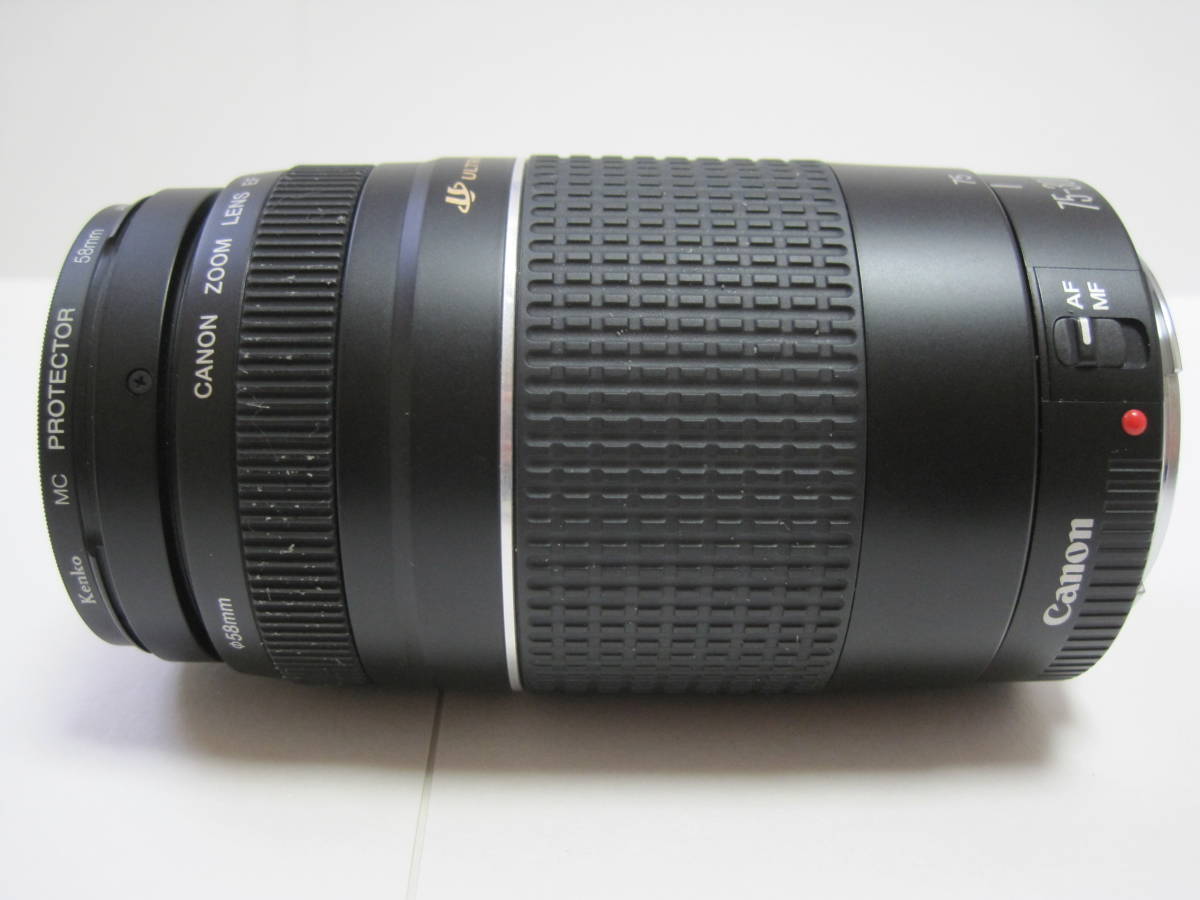 キャノン望遠レンズ EF 75-300mm F/4-5.6 Ⅲ USM 【公式通販】