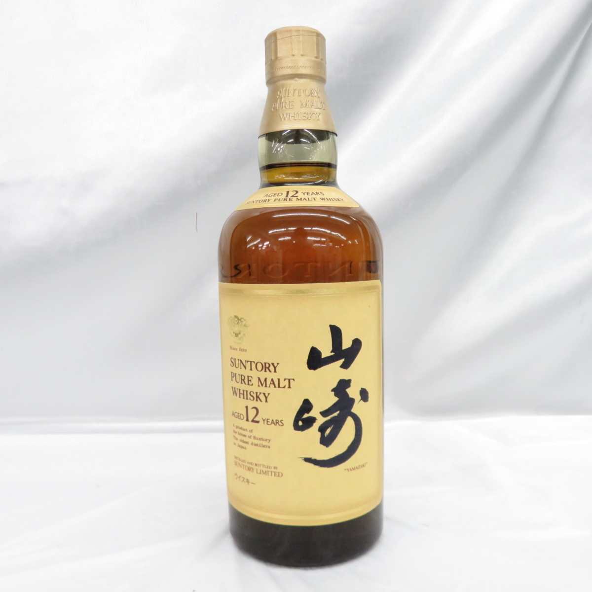 SANTORY/サントリー 山崎12年 ウィスキー 未開栓保管 箱なし現状