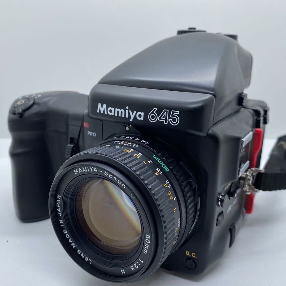 b○Mamiya 645 PRO MAMIYA-SEKOR C 80mm 1:2.8 N - Mamiya 645 Pro w