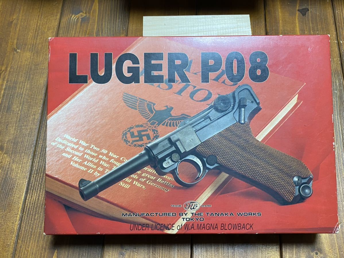 タナカ ガスブローバック ルガーP08 P08 タナカ ルガー エルフルト