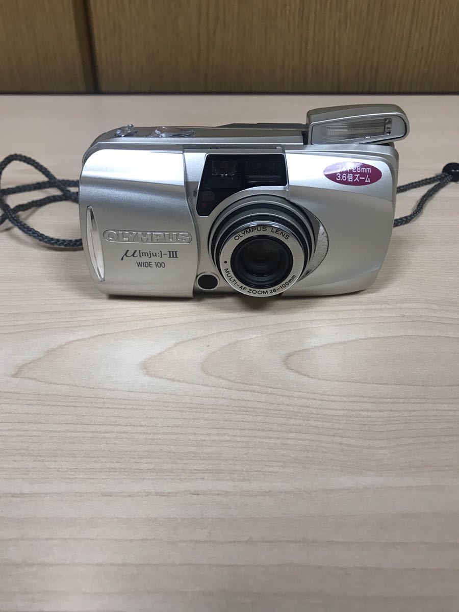 0 III OLYMPUS Olympus WIDE フィルムカメラ Wide – μ WIDE100 公式