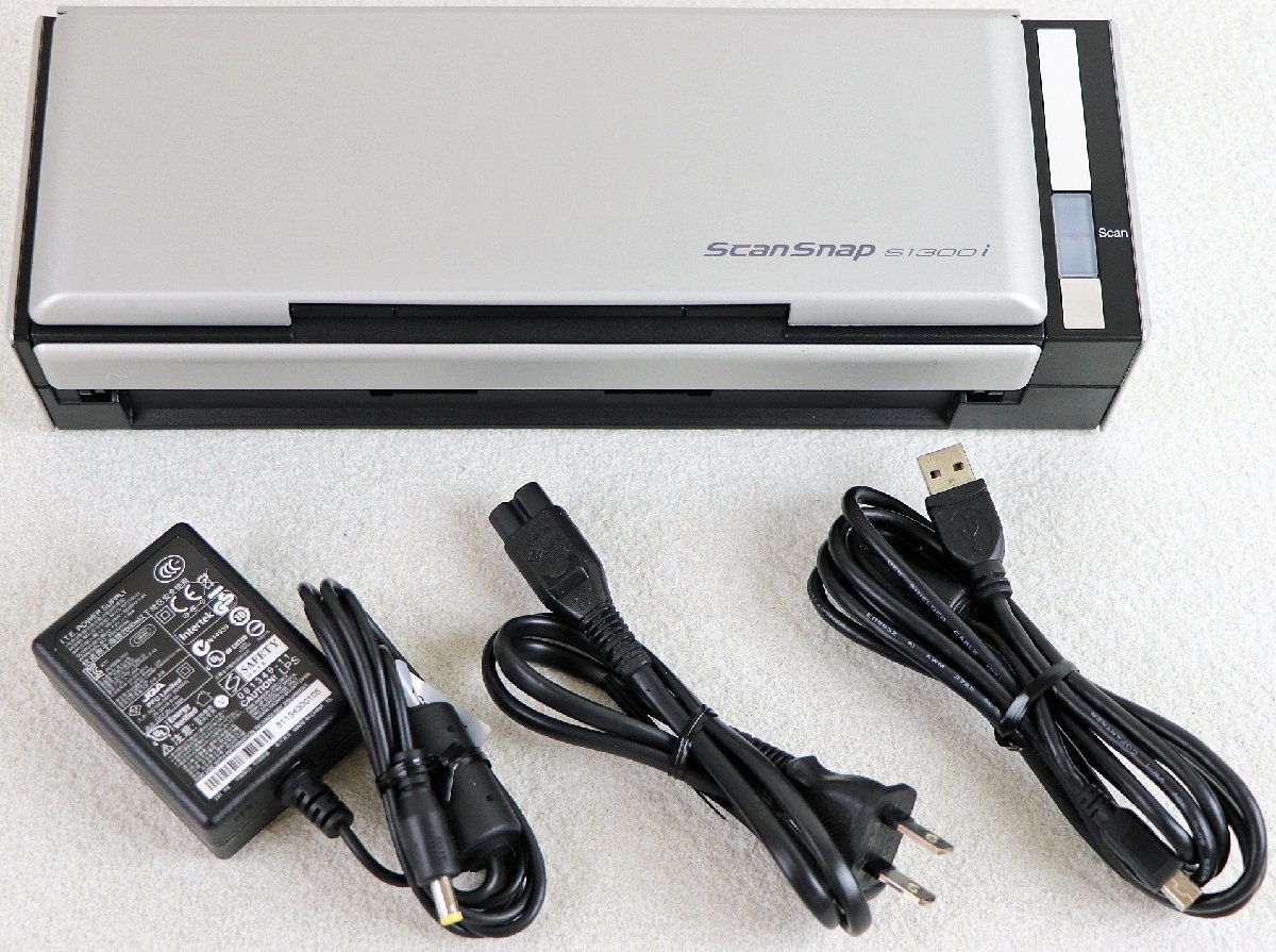 S◇中古品◇スキャナー ScanSnap FI-S1300i PFU 富士通/Fujitsu AC 