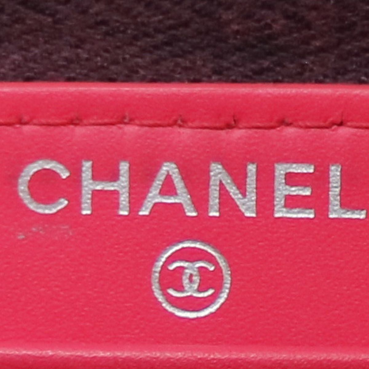1円】シャネル CHANEL マトラッセ ラウンドファスナー エナメル ココ 