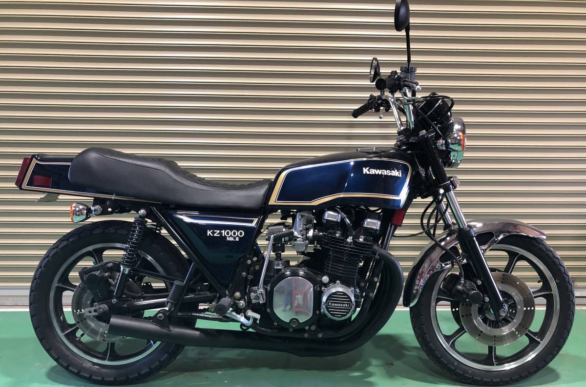 KZ1000LTD mk2仕様 角ヘッド 車検令和6年12月付 KZ1000mk2 マーク2 z1 