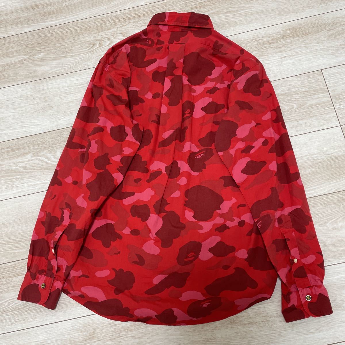 A BATHING APE スターマルチ 総柄 BAPE ロングTシャツ XL A