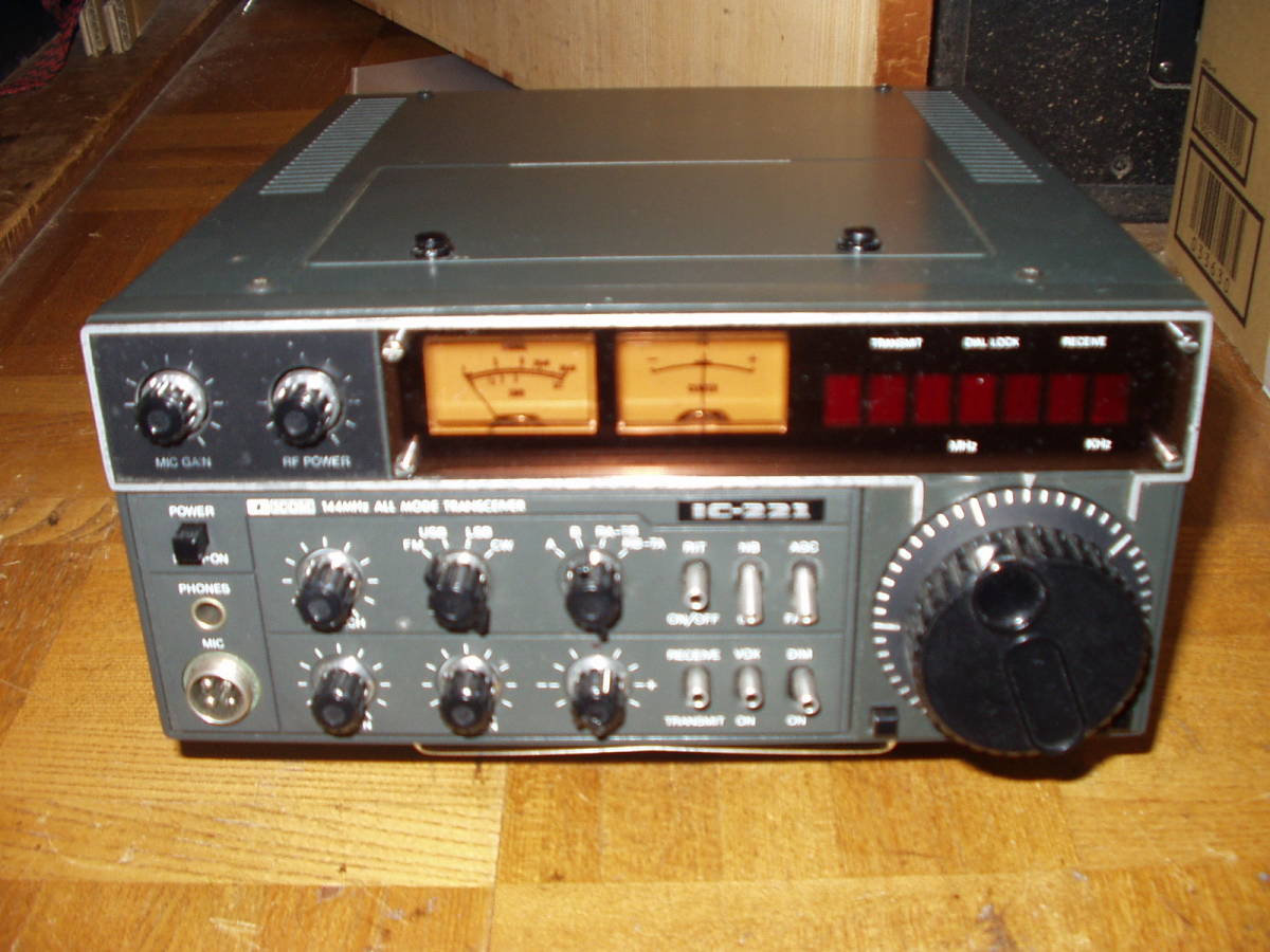 ICOM ☆ICOM IC-221 144Mhz ALLMODE トランシーバ☆ IC-221 144MHz ALL