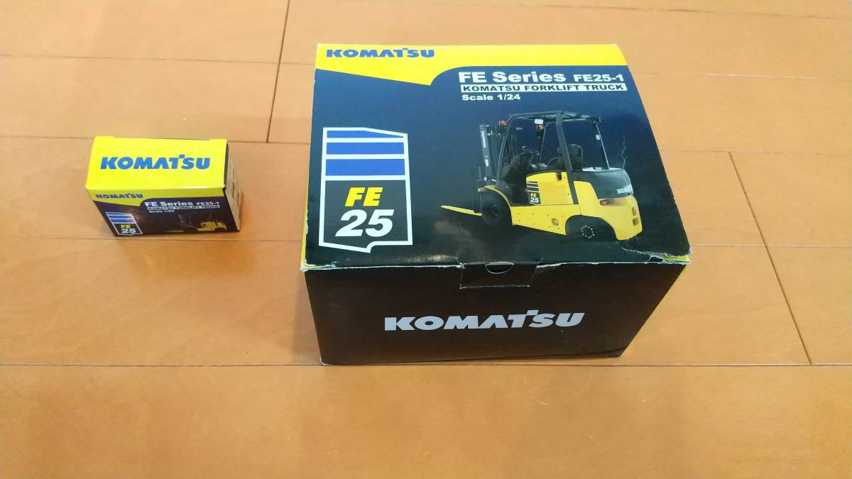 komatsu fe25-2 scale 較べれ 1 54