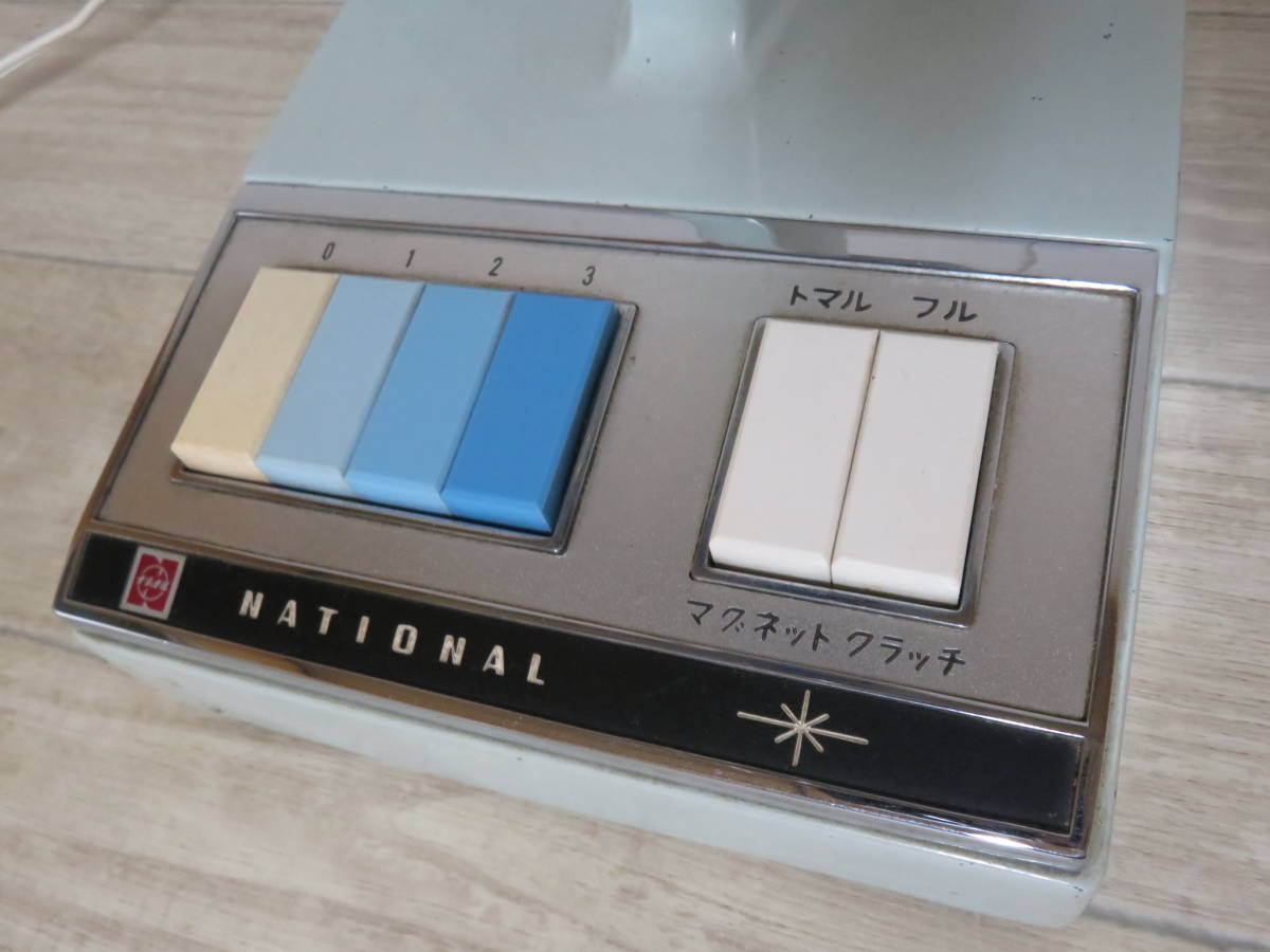 ナショナル 扇風機 昭和レトロ National - 電化製品 NATIONAL 30cm卓上