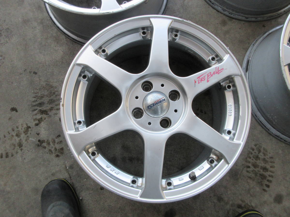 5次元 5ZIGEN FIREBALL 16x7JJ 4H 100 +42 Φ67 4本 埼玉県東松山市 