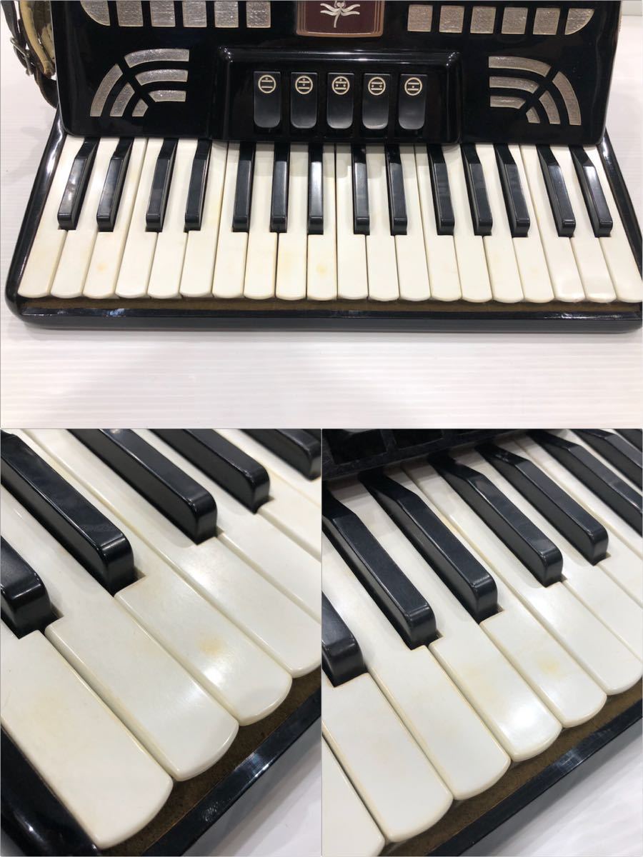 no.65」アコーディオン 稼動品 TOMBO トンボ アコーディオン No.65 34