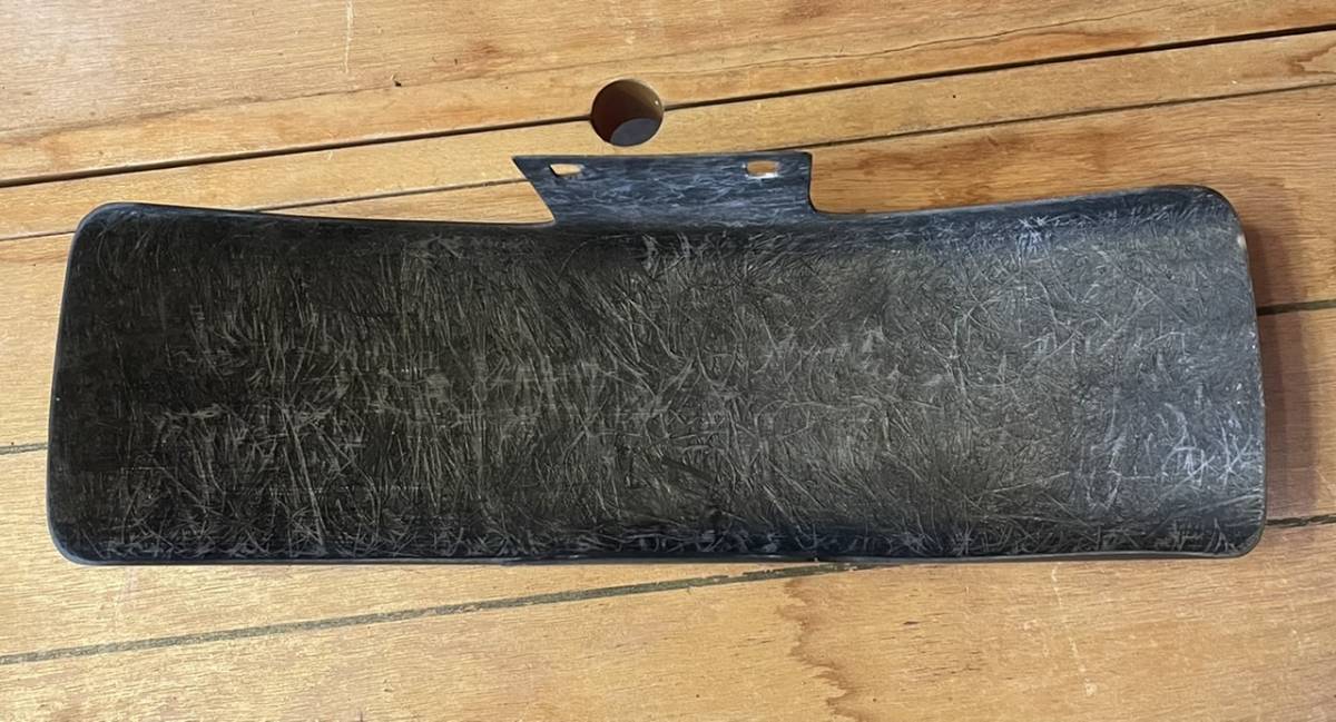 SR400 フロントフェンダーショートマットブラック