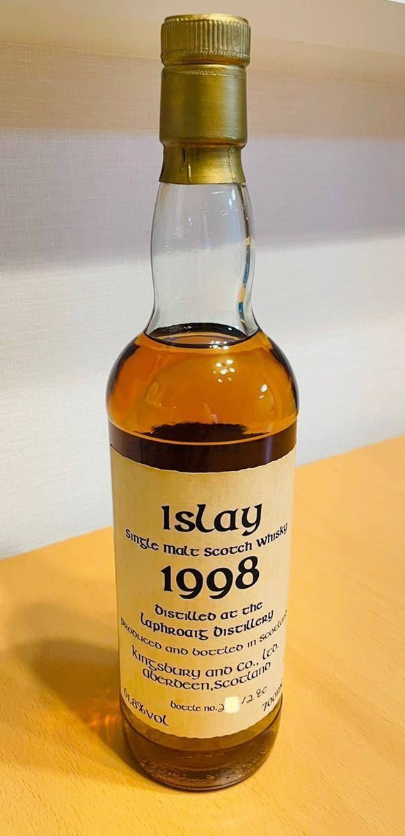 Kingsbury Laphroaig 1998 / 11yo 700ml 61.8%， キングスバリー