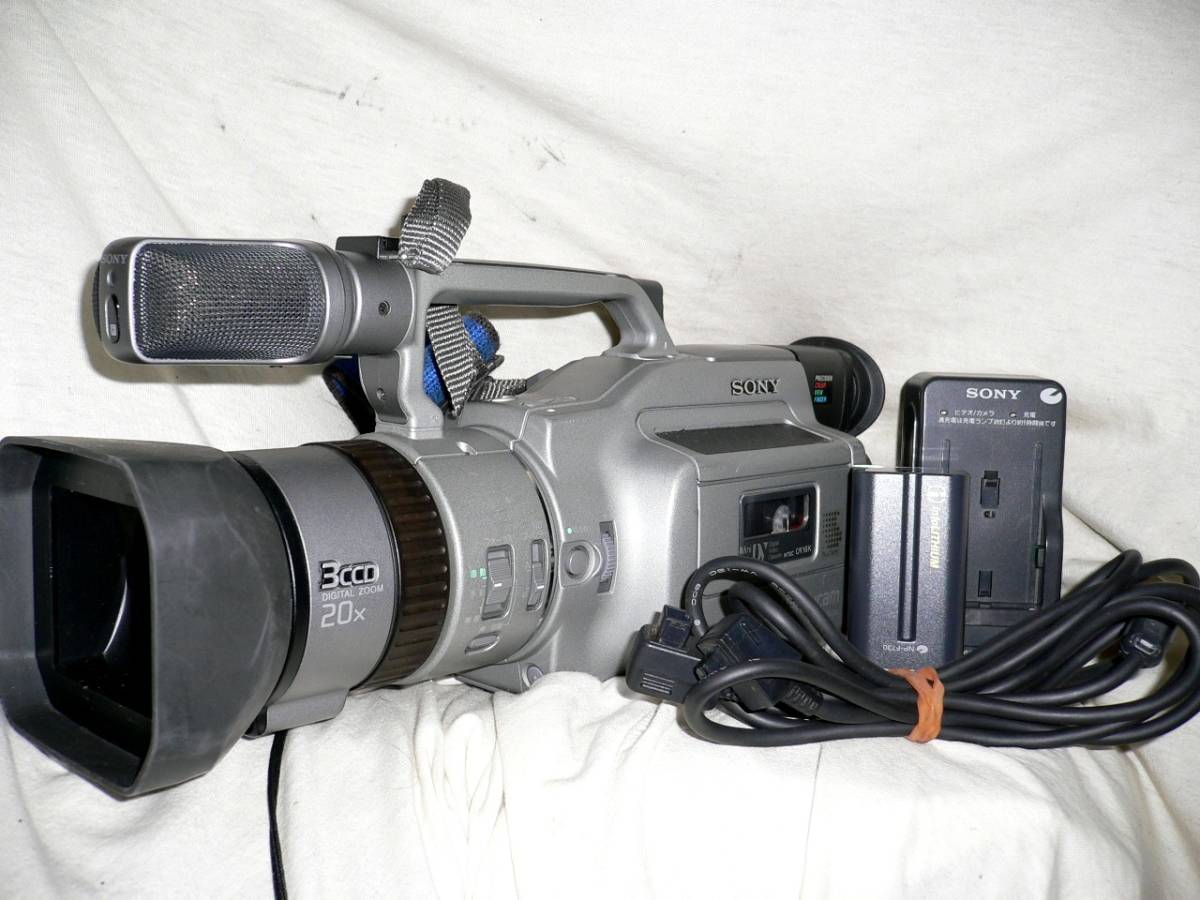 ソニー Sony ☆極美品☆ ソニー SONY VX1000 DCR-VX1000 ビデオカメラ