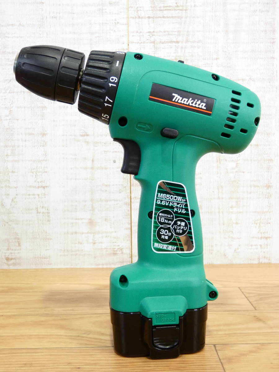 マキタ Makita 充電式ドライバドリル M650D 9.6V充電器 マキタ Makita 充電式ドライバドリル M650D 9.6V充電器