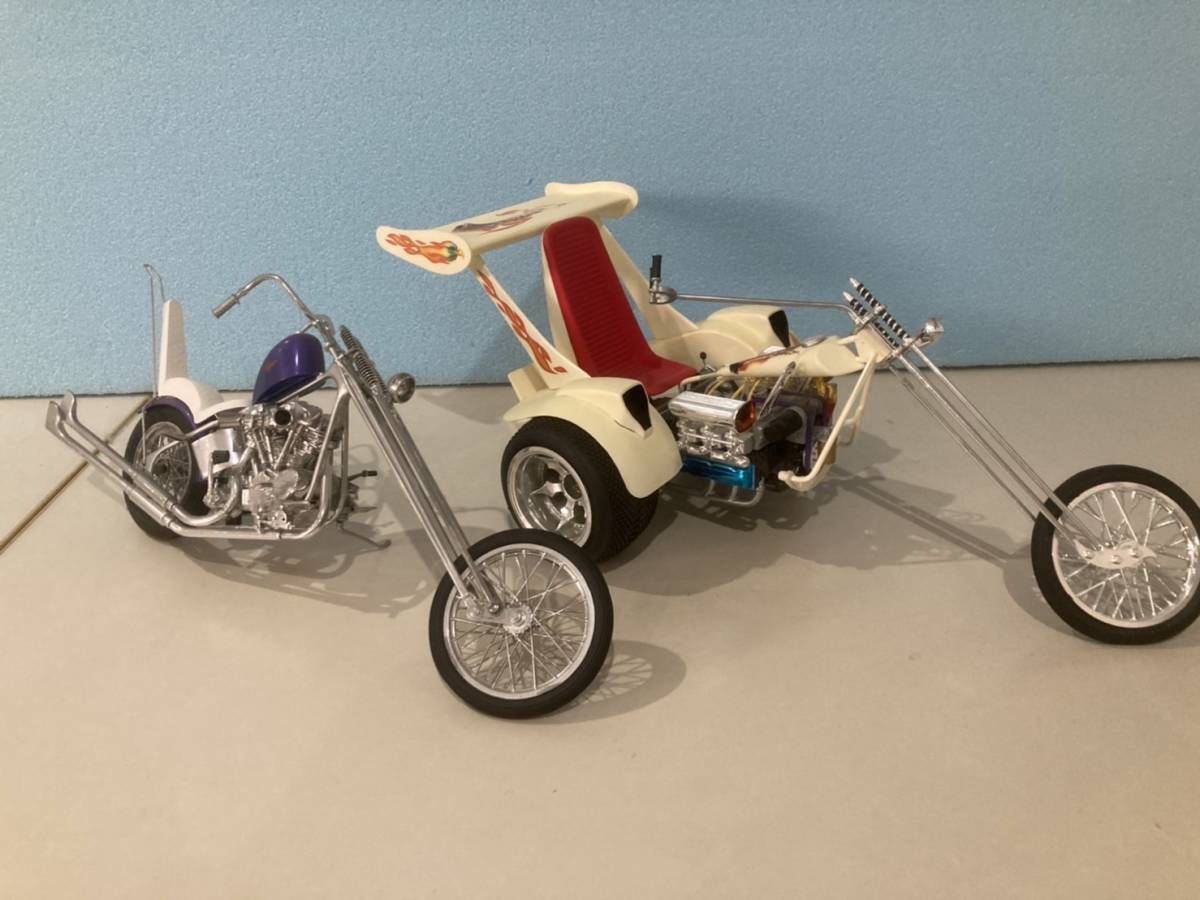 レベル Revell 1/8 アメリカンチョッパー トライク 2点セット 当時物