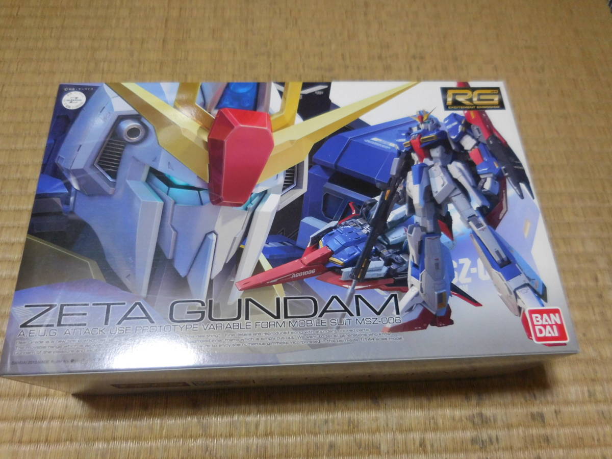1⁄144 RG ゼータガンダム 限定品RG Zガンダム クリアカラーガンプラ