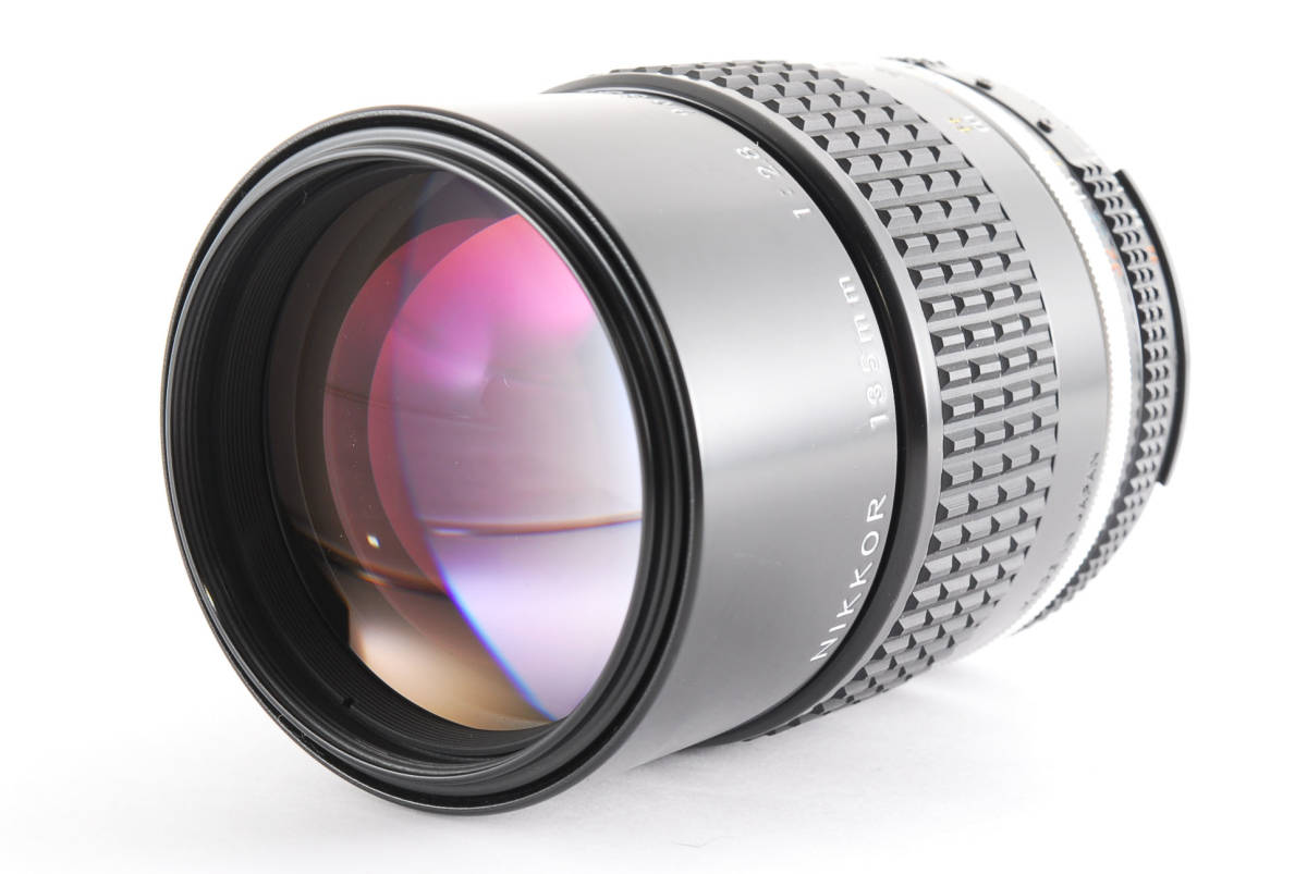 ★極美品★ニコン NIKON Ai-S NIKKOR 135mm f2.8 ★動作OK★#12369