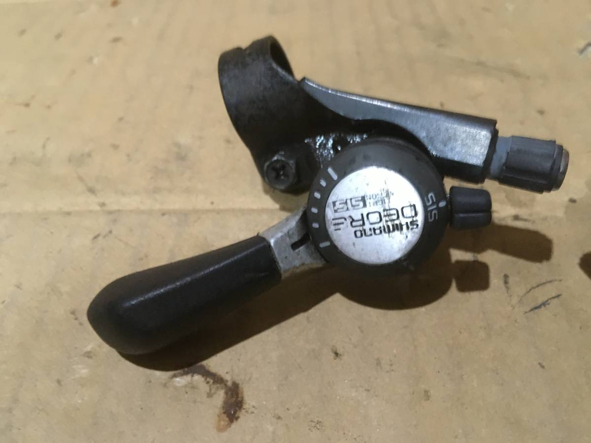 shimano DEORE 3×6速 シフター SL-MT60 中古パーツ OLD MTB ATB