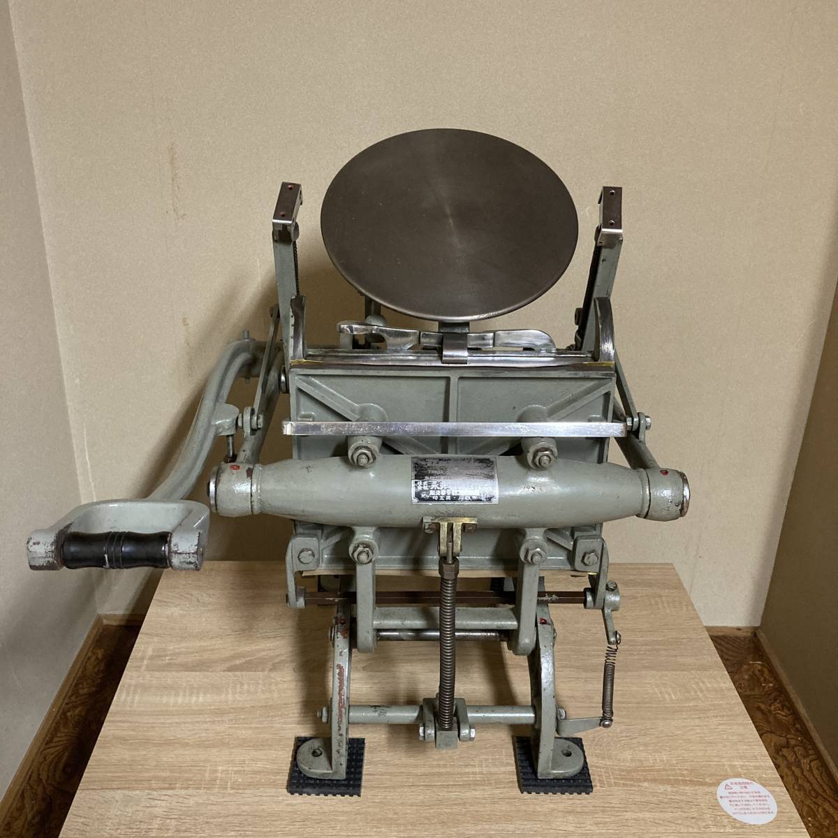 手動活版印刷機 テキン 手フート 永井機械製作所 NAGAI | 手フート 