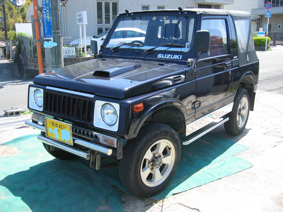 スズキジムニー JA11C（改）リフトアップ 幌 2人乗り 持込み検査 5速 