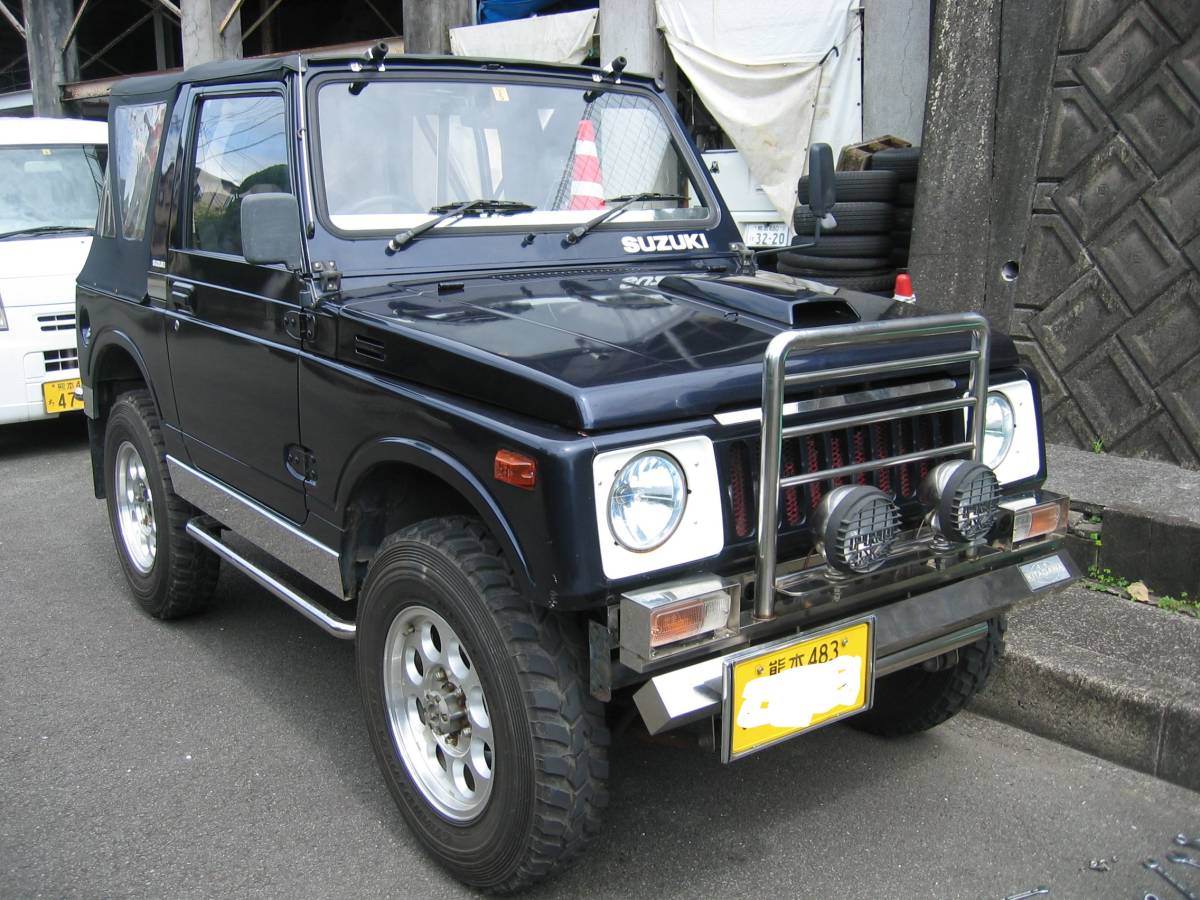 スズキジムニー JA11C（改）リフトアップ 幌 2人乗り 持込み検査 5速 