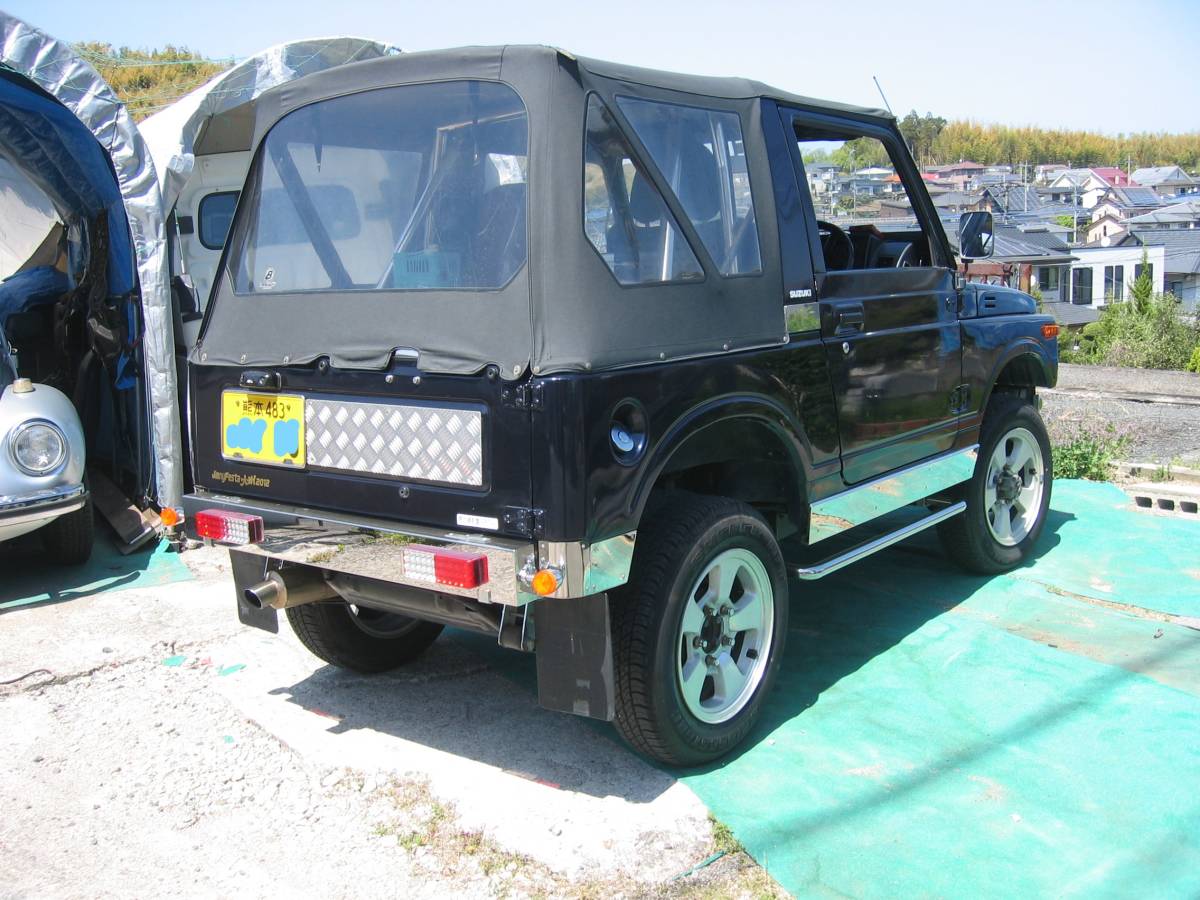 スズキジムニー JA11C（改）リフトアップ 幌 2人乗り 持込み検査 5速 