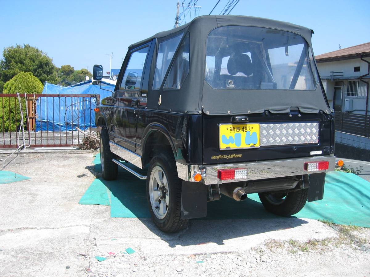 スズキジムニー JA11C（改）リフトアップ 幌 2人乗り 持込み検査 5速 