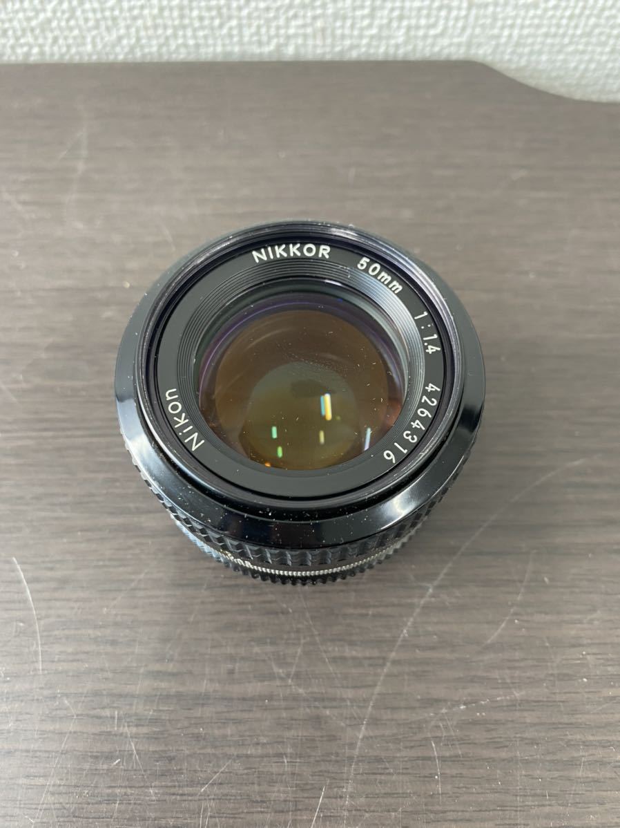 50mm Nikon NIKKOR Nikkor ニコン f⁄1.4 1:1.4 Ai 単焦点レンズ レンズ |
