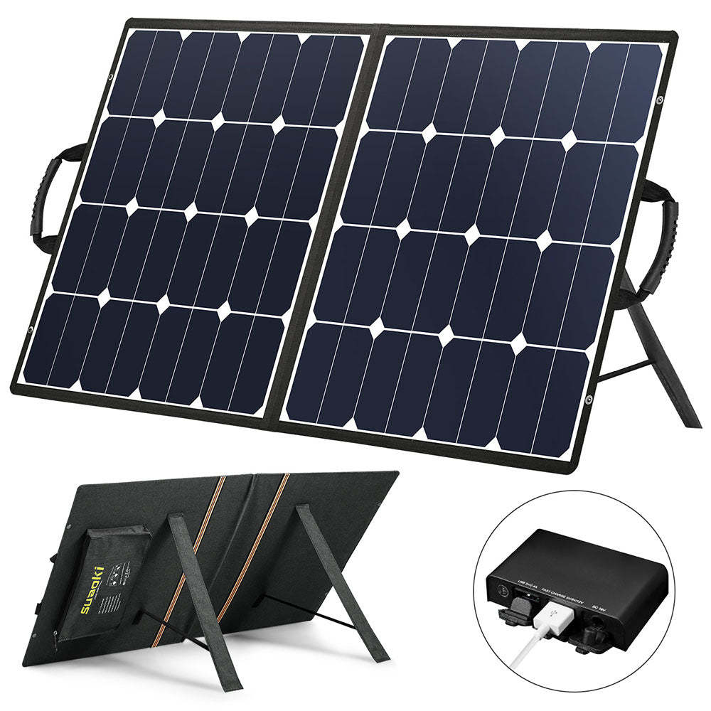 Suaoki 100W ポータブルソーラーチャージャー 【公式通販】