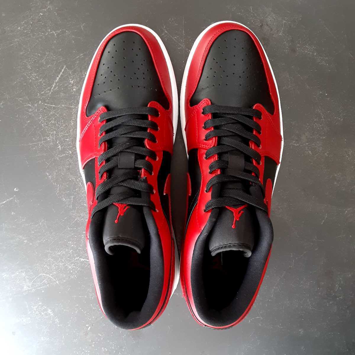 即決送料無料 28cm NIKE AIR JORDAN 1 LOW BRED 553558-606 ナイキ