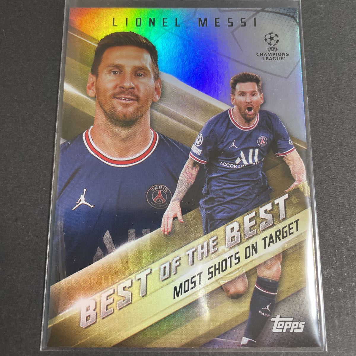 2021-22 Topps UEFA Champions League Collection BEST OF THE BEST