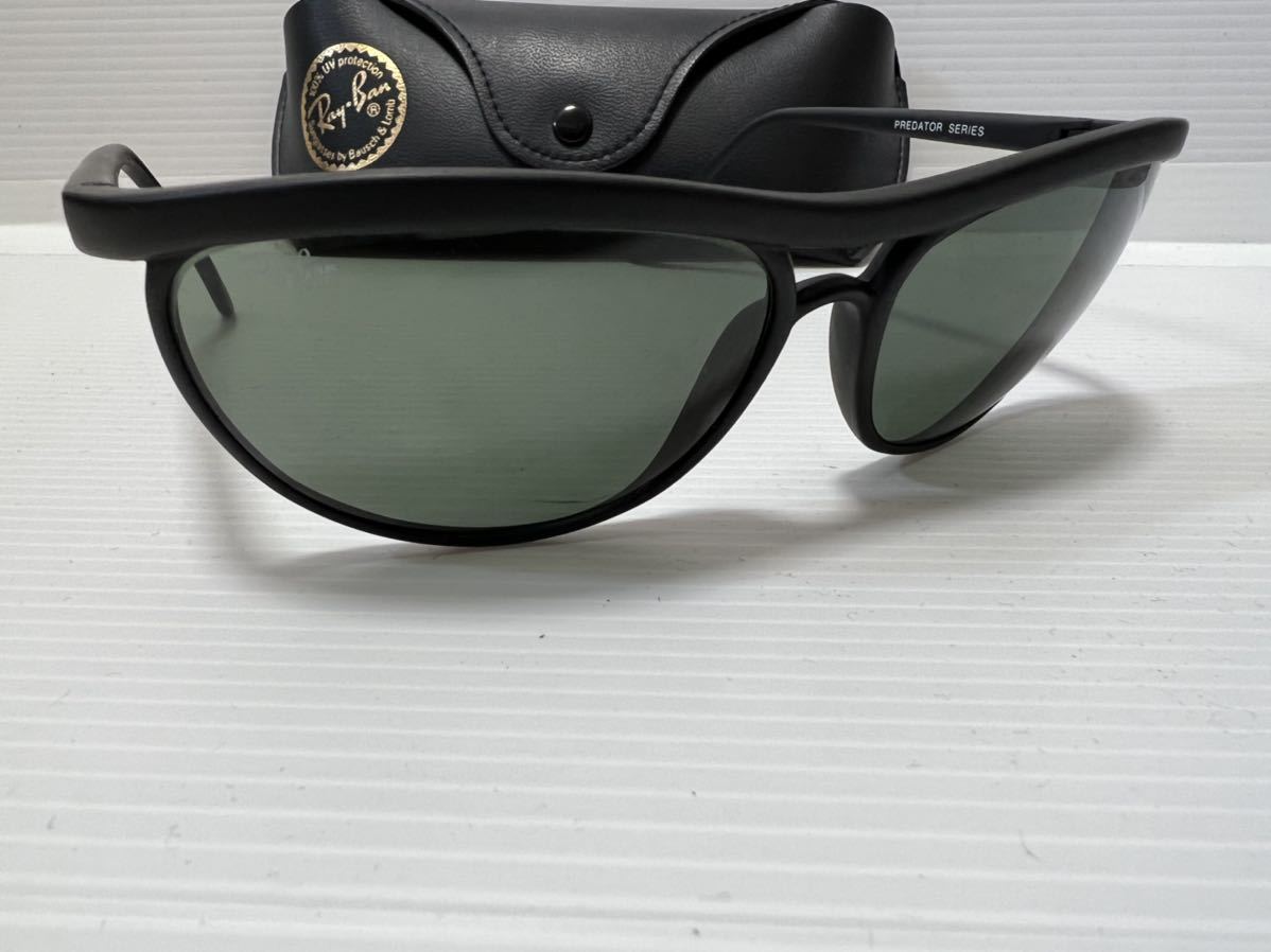 【お買い得，大人気】 B&L レイバン PS3 マットブラック 柴田恭兵 あぶない刑事 ボシュロム RAY BAN 米国製 USA 艶消 黒 プレデター 3 PREDETOR 3(サングラス)｜売買されたオークション情報、yahooの商品情報をアーカイブ サングラス