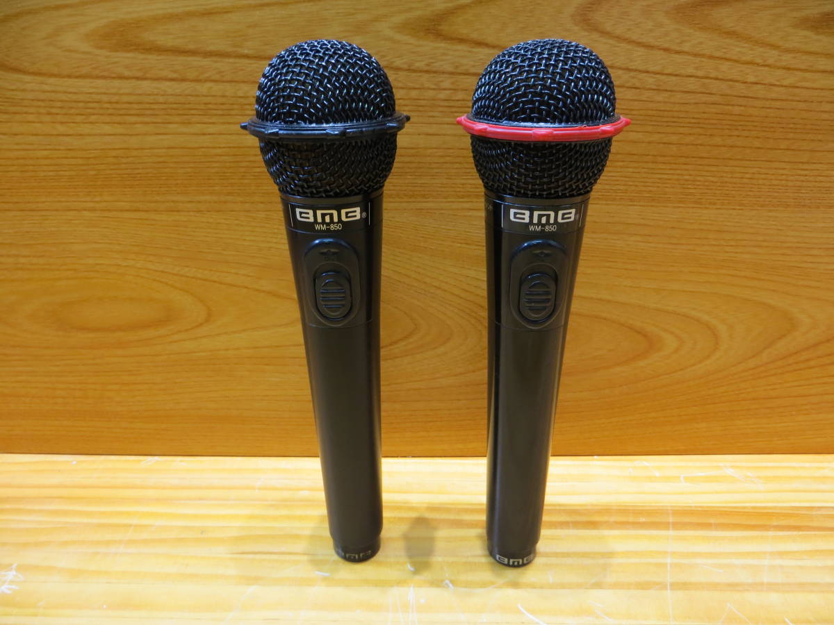 S.0180* BMB * WM-850 * ワイヤレスマイク バッテリー 2本 動作確認済み