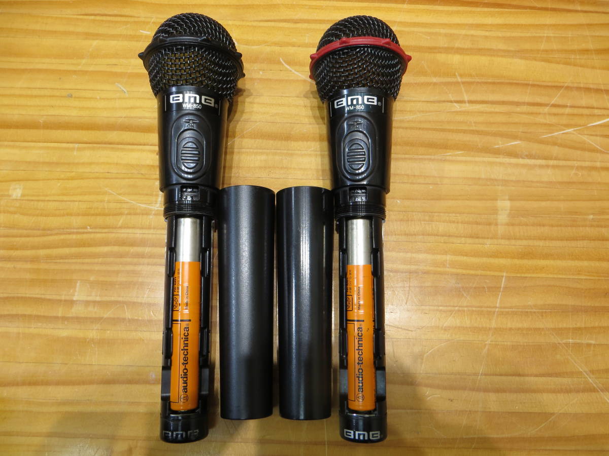 S.0180* BMB * WM-850 * ワイヤレスマイク バッテリー 2本 動作確認済み