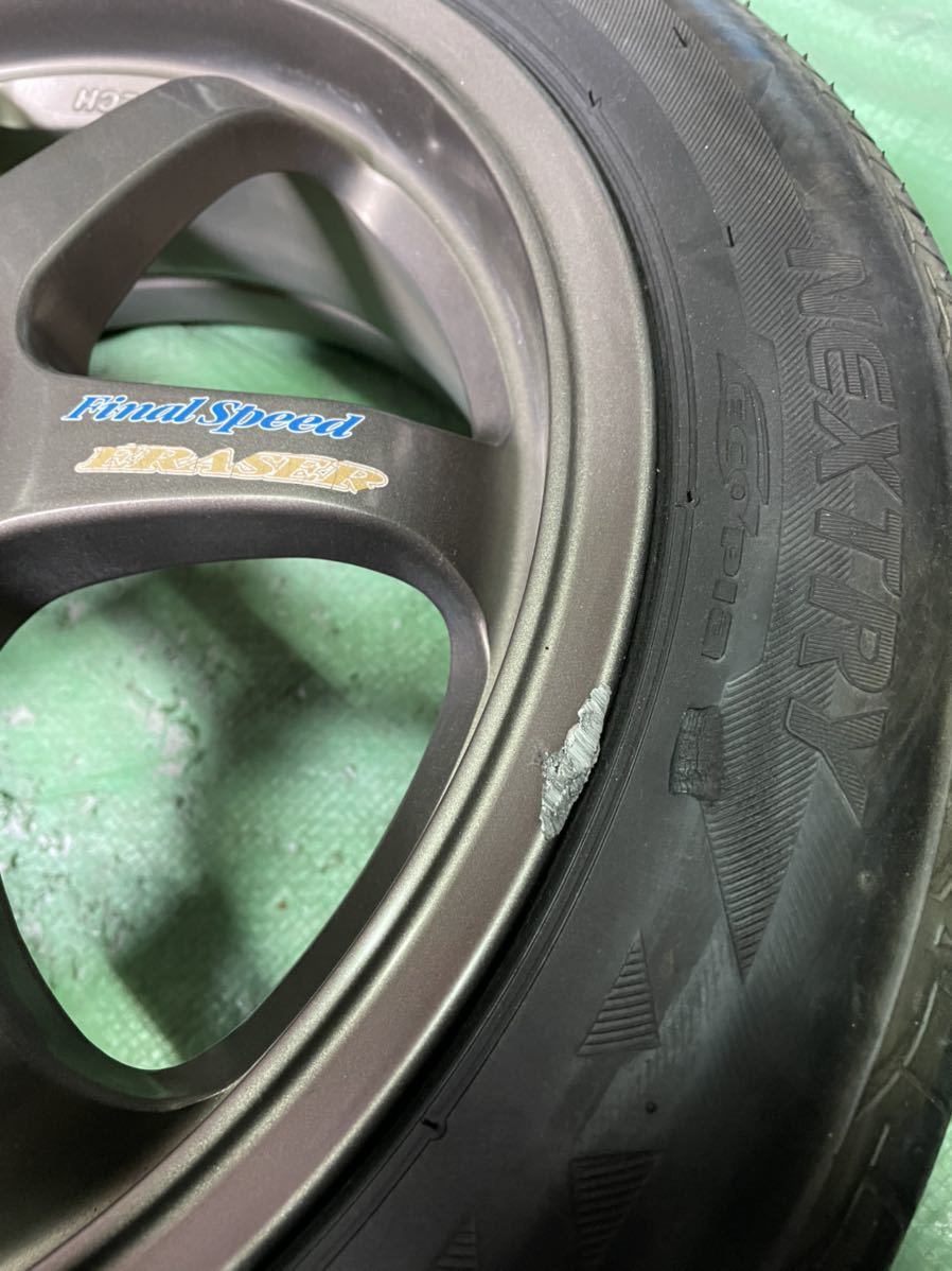 A-TECH Final Speed ERASER 15インチ 4穴 PCD100 5.5J オフセット45