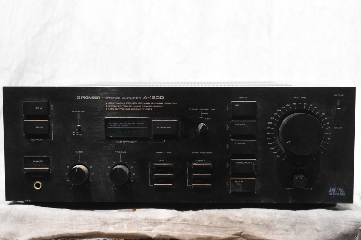 Pioneer A-120D プリメインアンプ ヴィンテージ アンティーク 【公式通販】